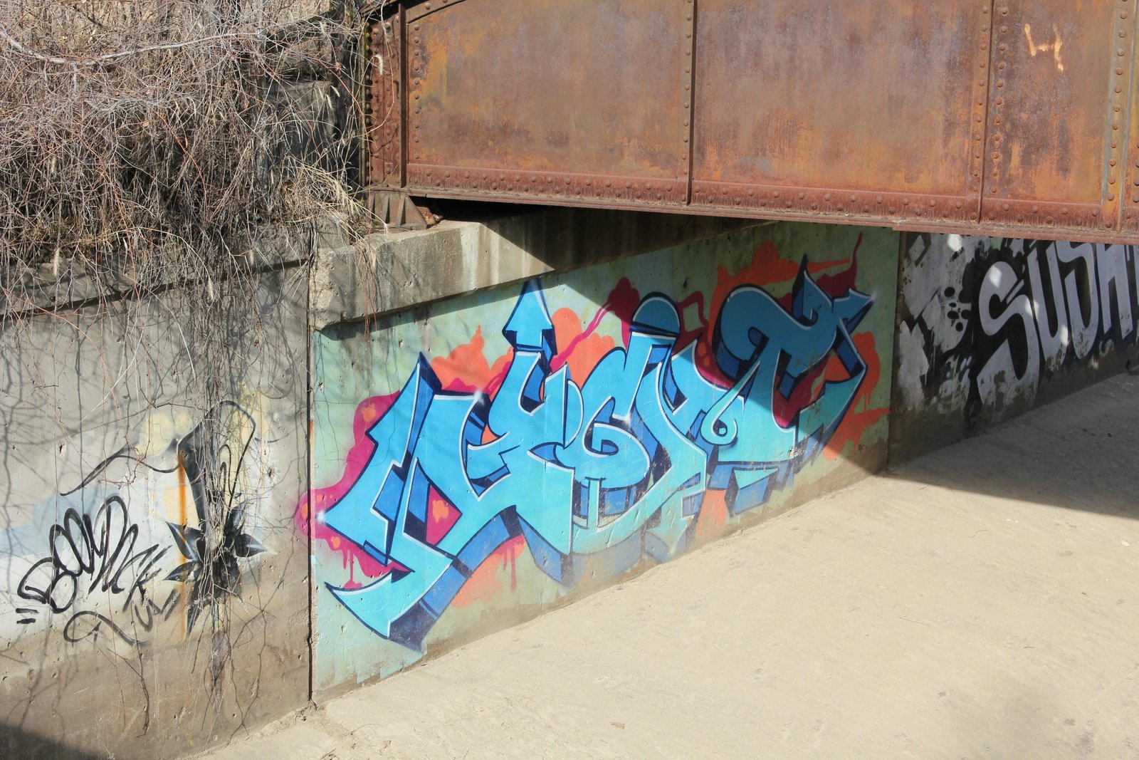 West abutment